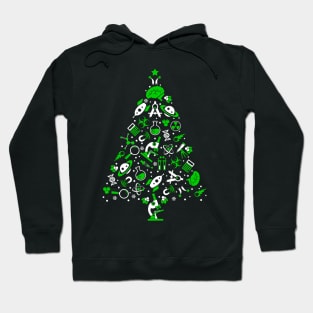 Ugly Science Christmas Tree Hoodie